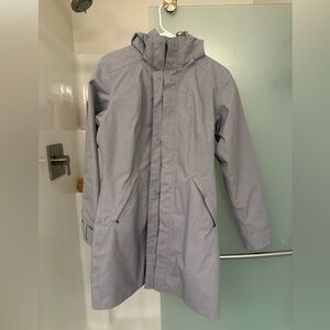 Light Gray Hooded Jacket